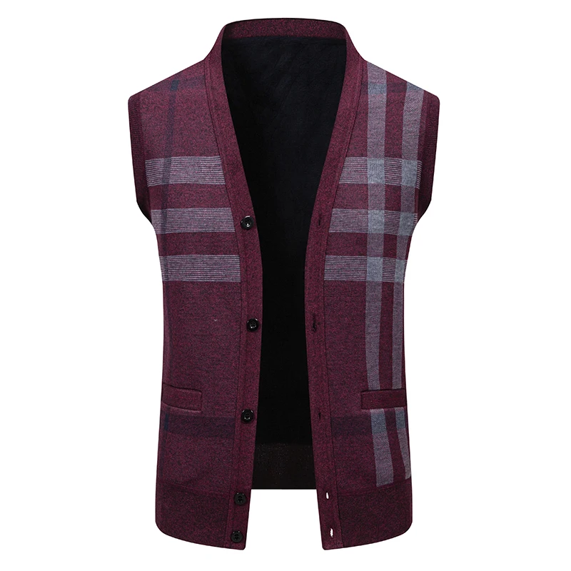 Thumbnail 3 - #6 Mens Button Front Knit Cardigans List of Top Picks