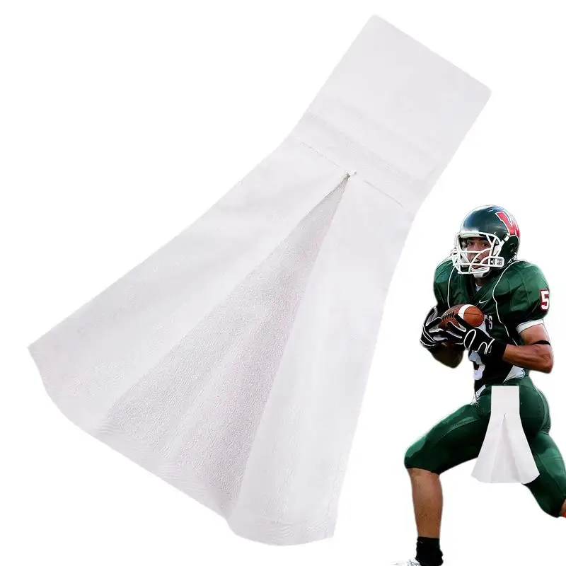 Quarterback Football Field Hand Towel Youth Men Streamer Sweat Towel Portable Sports Accessories For Softball Gym Yoga Or Golf