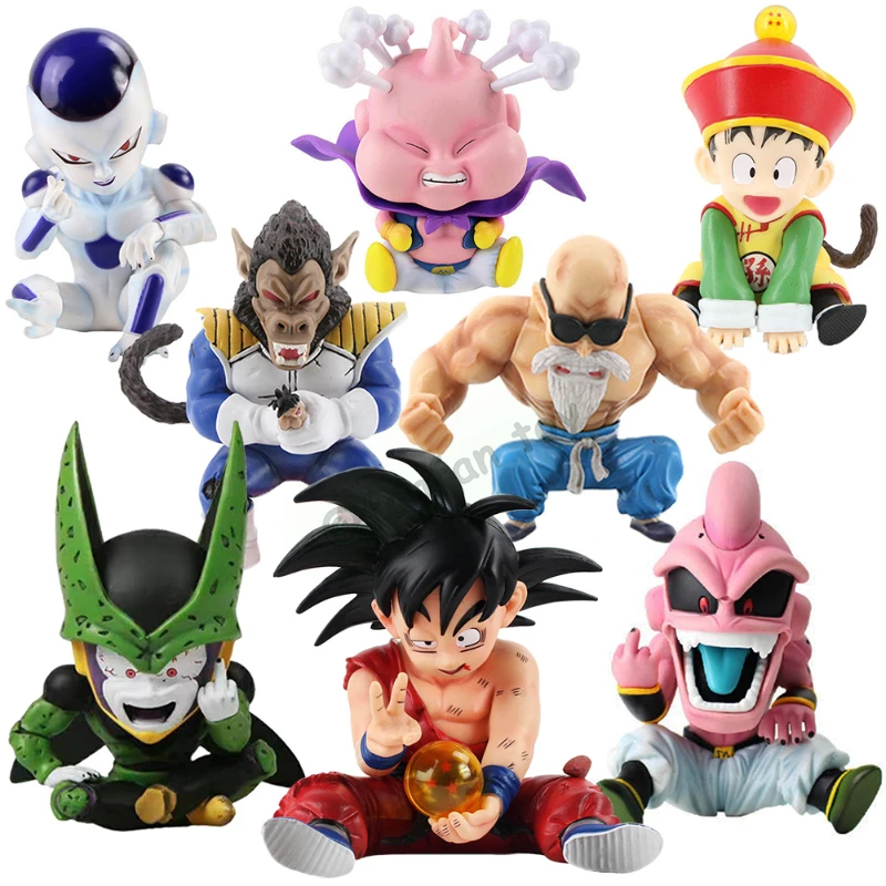 Dragon Ball Figure Mistery Box Lucky Bag Goku Vegeta Super Saiyan Action Figure Collection Model Toys for Children Blind Box