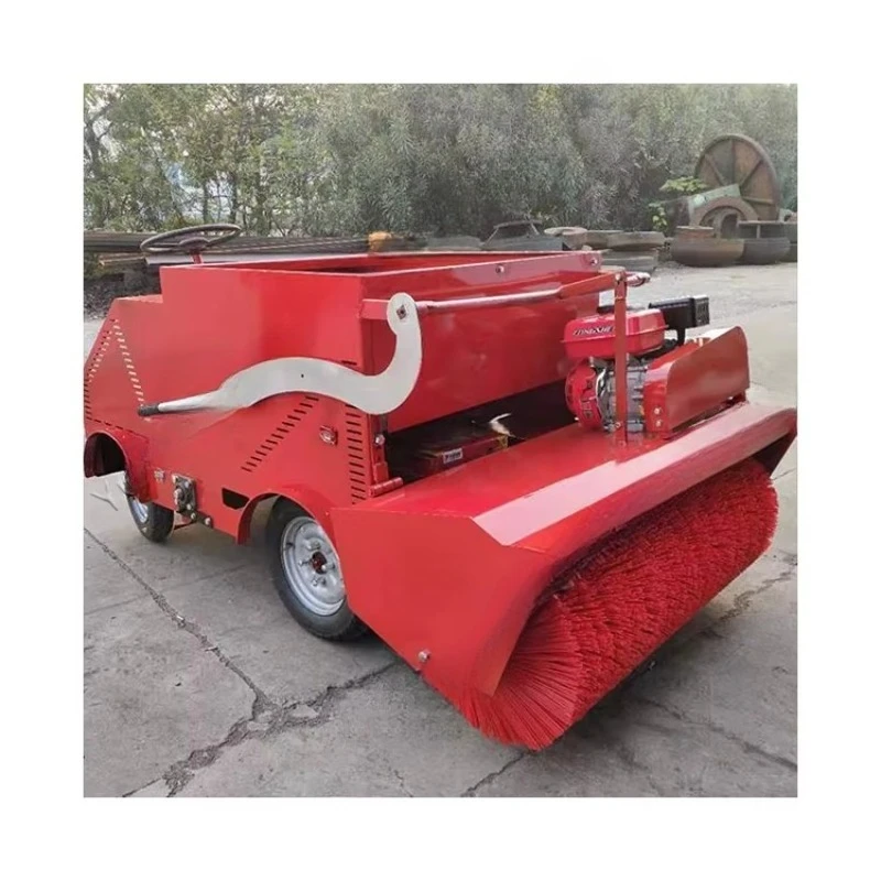 Sand-filling and Combing All-in-one Machine Car Type Artificial Turf Washing Machine   Playground Lawn Grooming Machine