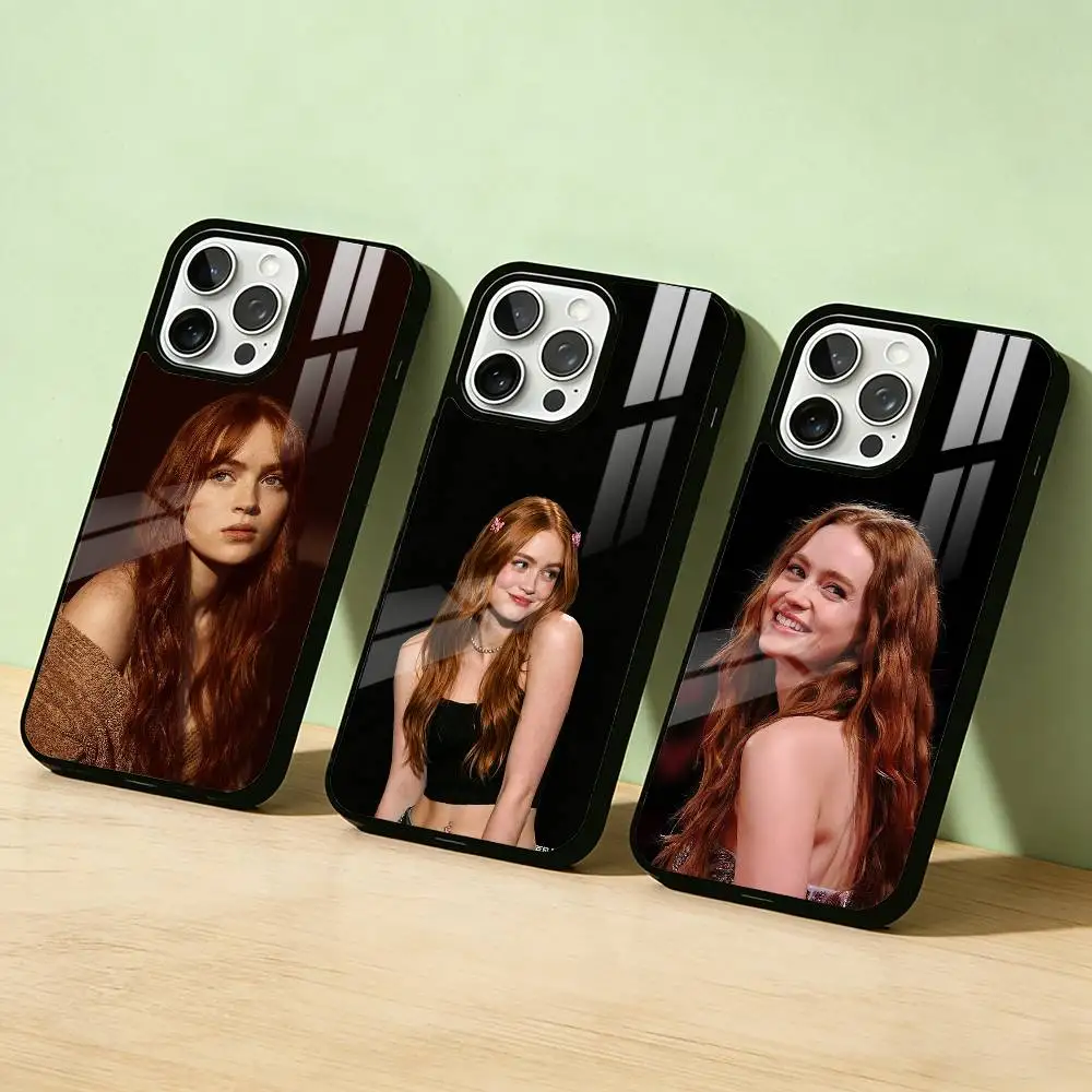 

Чехол для телефона AAA A-Actor Sadie Sink для iPhone 17, 16, 15, 14, 13, 12, 11, Pro Max, Plus, цвет Candy Silver