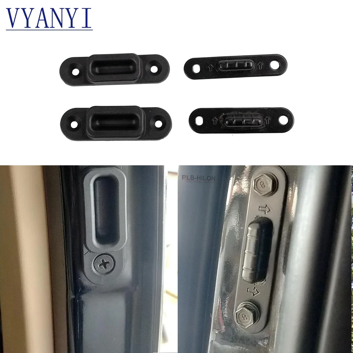 1 Set power sliding door stopper limited upper and lower For Hyundai h1 grand starex 2007-2018 83234-4H001;83233-4H001 