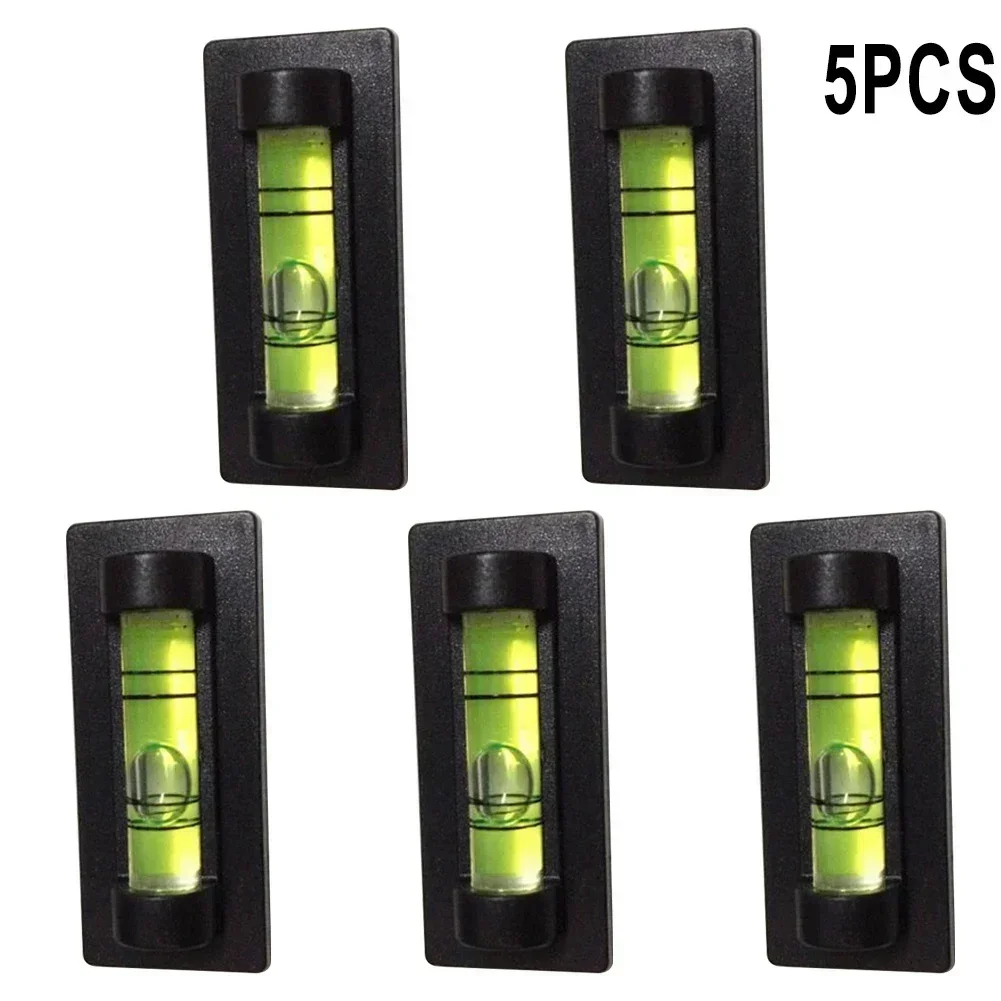 5PCS Magnetic Bubble Spirit Level Small Portable Mini Bubble Level Protractor With Magnetic For TV Rack Photo Frame Goods Shelf