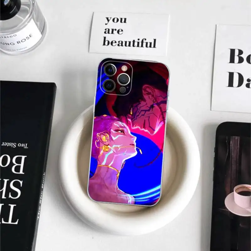KPop Demon Hunters Jinu Phone Case for iPhone 17 16 15 8 7 6 6S Plus X SE XR XS 14 11 12 13 Mini Pro Max Mobile Case