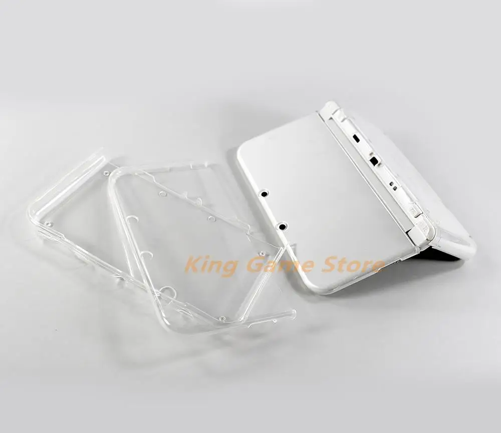 5 Juegos de funda protectora de TPU suave y blanca transparente, Protector de consola de juegos, carcasa de piel para consola de juegos Nintend New 3DSLL XL
