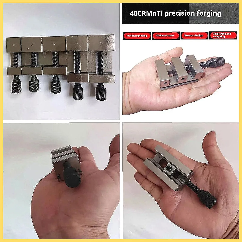 qgg33a-38a-mini-cnc-micro-precision-flat-pliers-v-groove-35mm-opening-quality-tool-steel-small-cross-long-nose-pliers