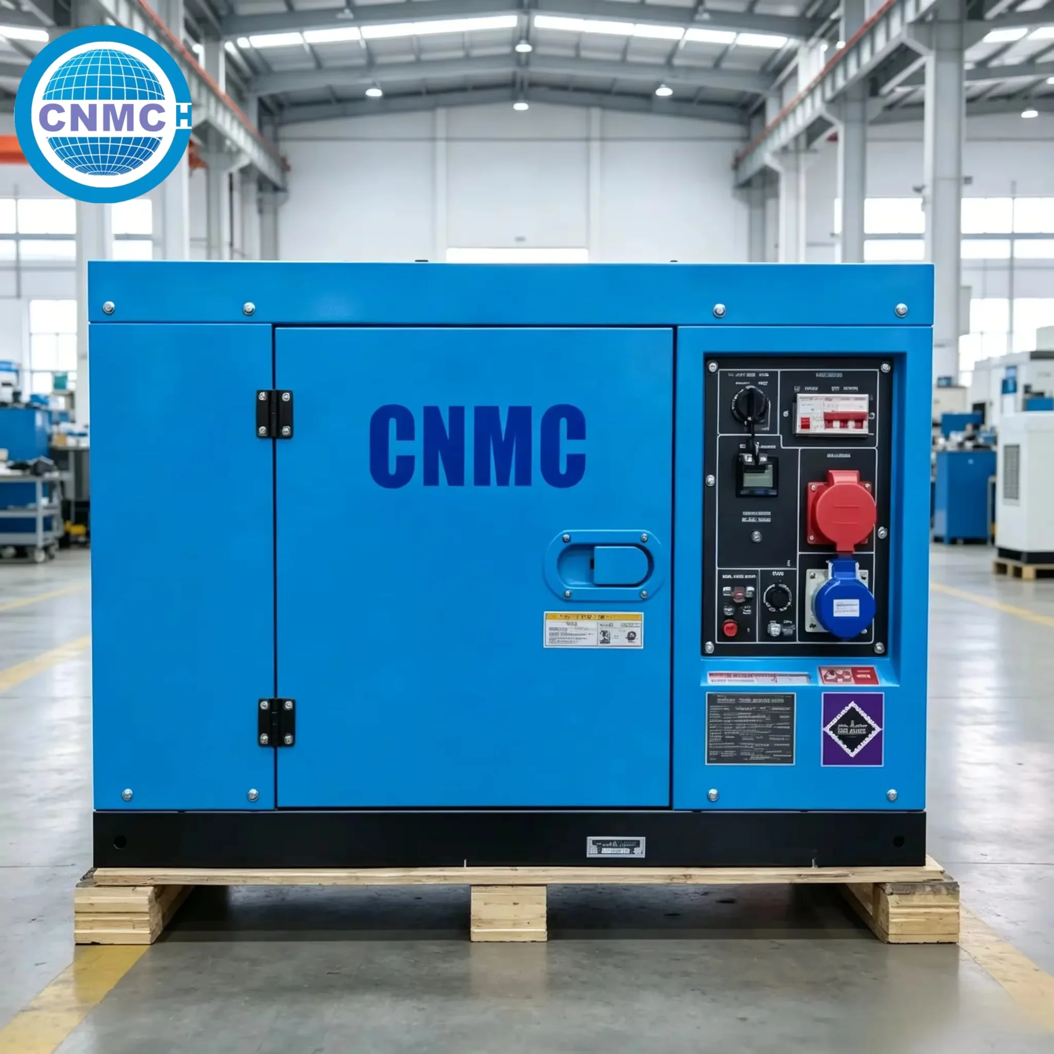 Silnet Diesel Generator 5KVA 6KVA 7.5KVA 9KVA Lightweight Generator Ready To Use Generators for Home Electricity CE Certified