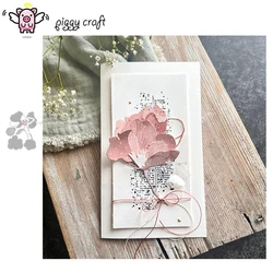 Piggy Craft metalowe matryce do wycinania matryce do wycinania kwiat liść dekoracja scrapbook papier rzemiosło nóż forma ostrze dziurkacz szablony matryce