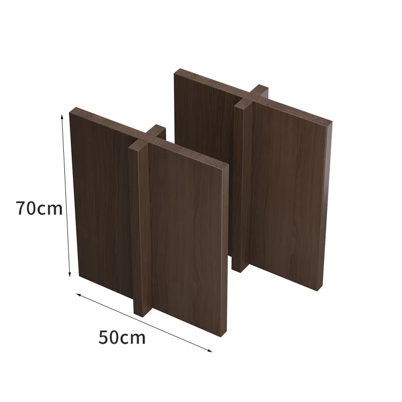 Solid wood simple European pillar, supporting desk feet