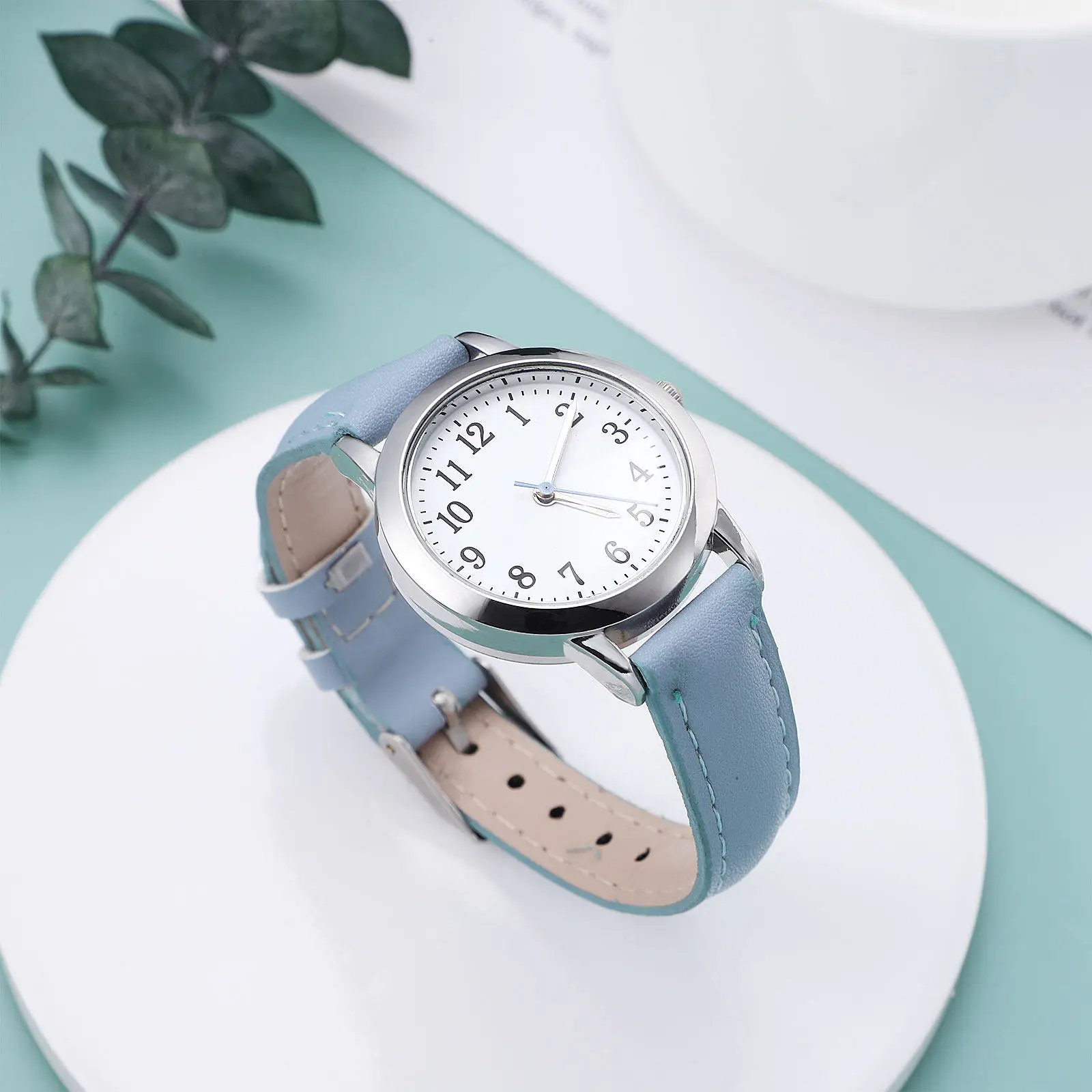 PU Strap Waterproof Women Quartz Watch Casual Wrist Watch Fashion Simple Classic Style Nurse Watches Women