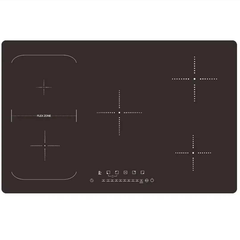 Hot Sales High-Powered Induction Cooktop 5 Burner Kitchen Appliance Factory Price Electric Stove Built-In Induction Cooker