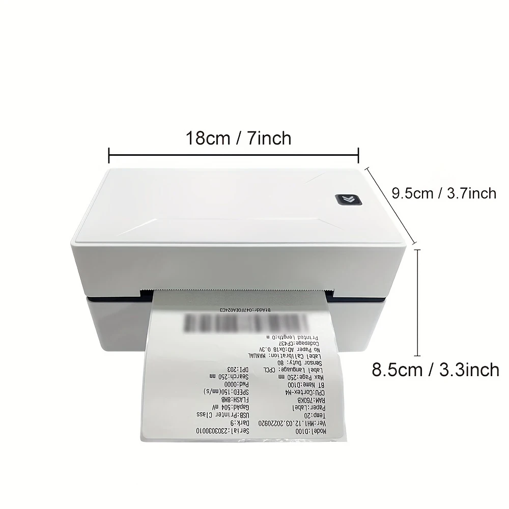 Marklife D100 Thermal Shipping Label Printer Compatible With PC And Smartphone Shipping Labels Barcode Label Thanks Labels Jar