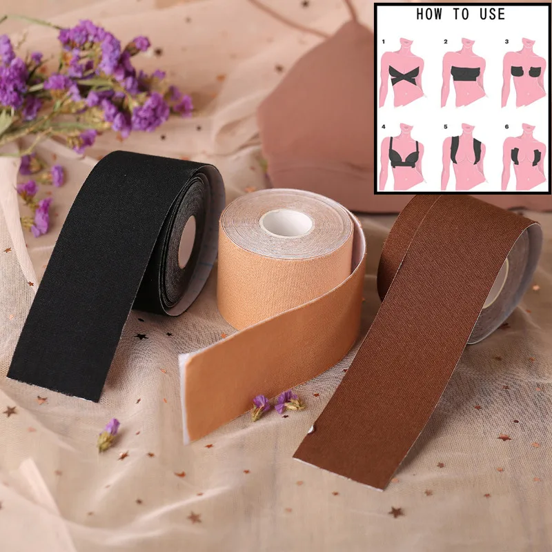 Nude Sexy Breast Lifting Tape Self Adhesive Bra Stickers Booby Tape Invisible Gathering Bras Sticky Bra Push Up Nipple Pasties