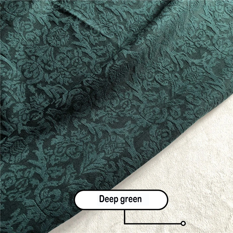 1 meter X 1.45 meter Thick Cotton Material Coat Gown Fabric Autumn Winter