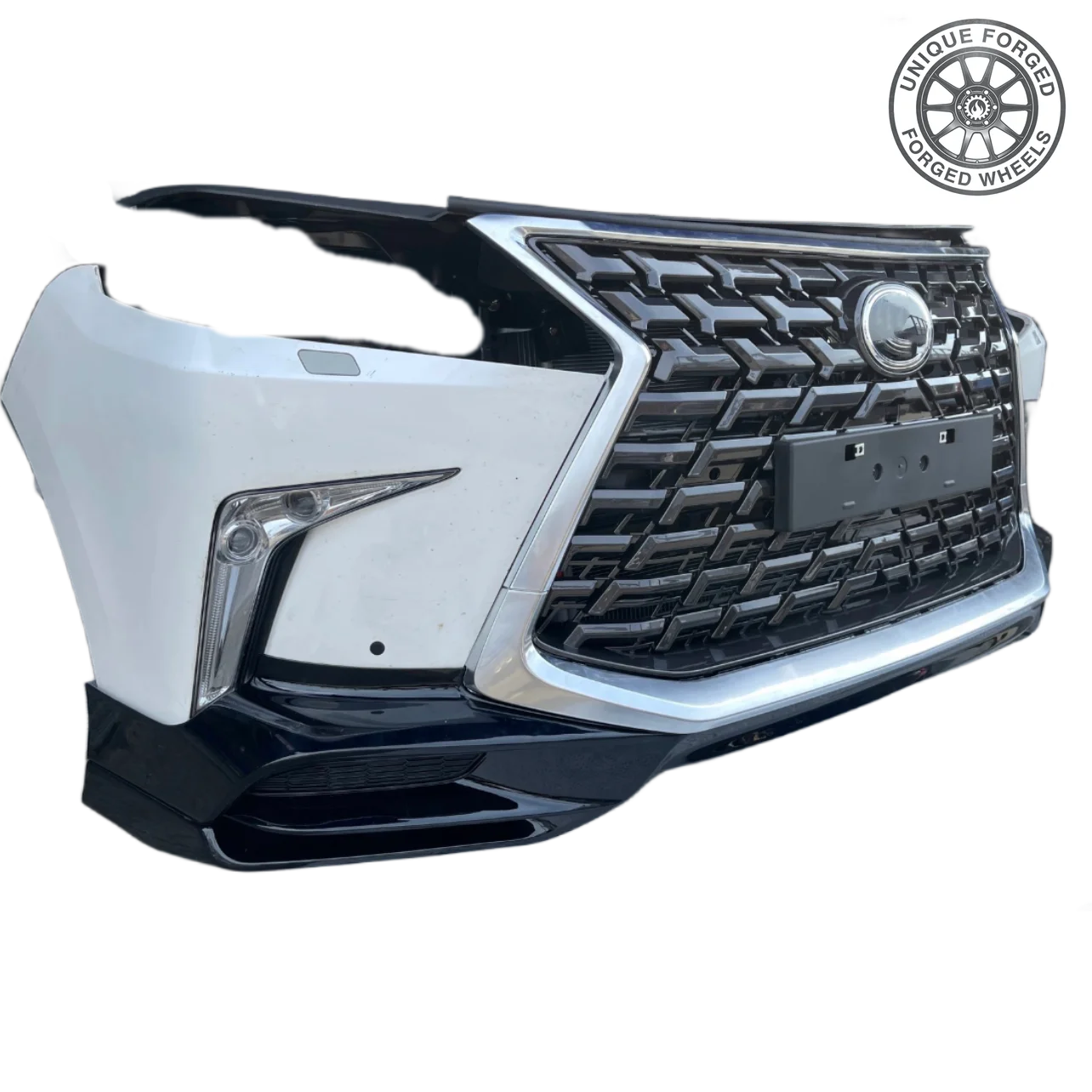 

Auto Spare Parts Body Kit Parts With Grille Car Bumper Assembly for LX570