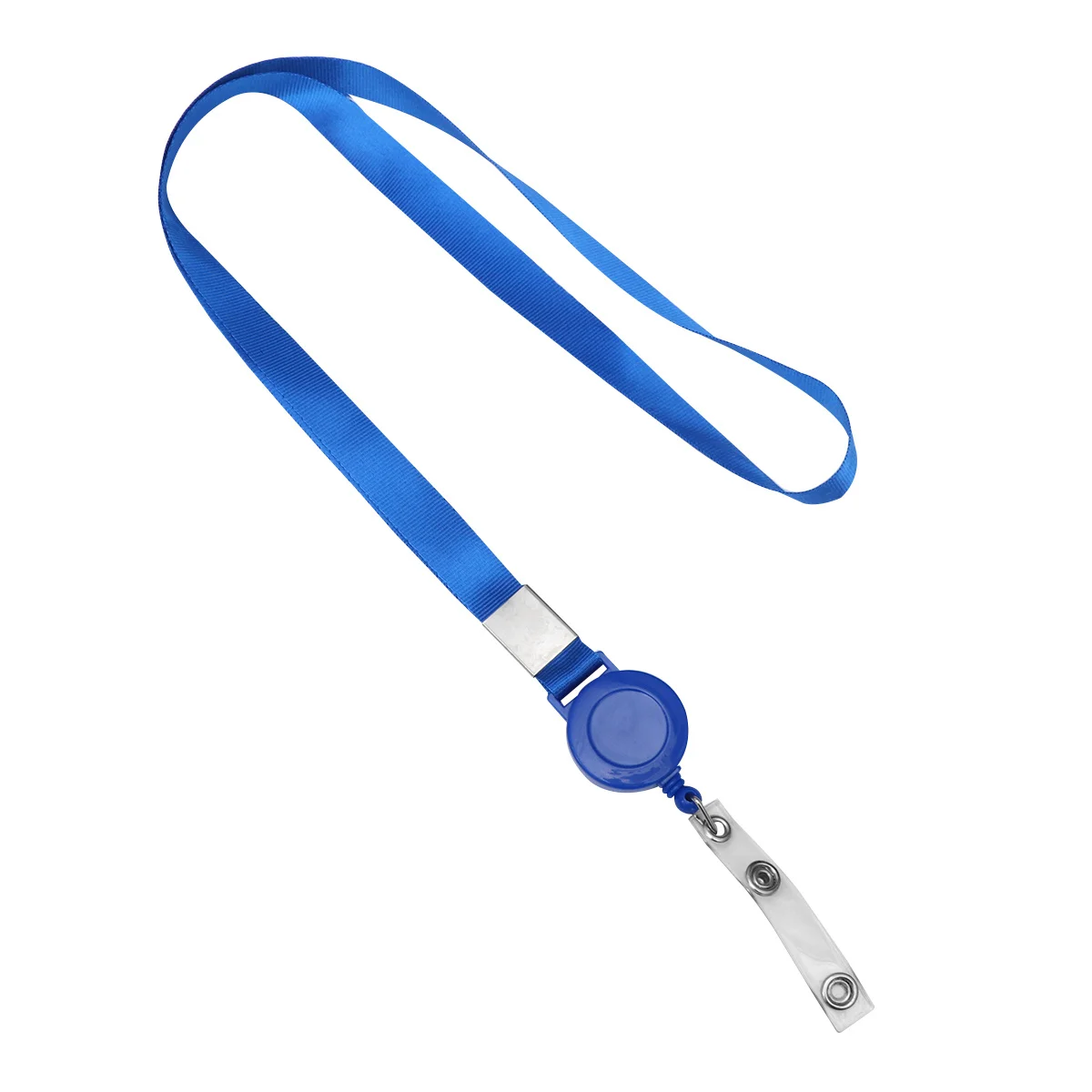 

4Pcs Comfortable Hanging Rope Lanyard with Clip for Coaches Referees Students Blue Exquisite Looking Lanyard Neck Strap
