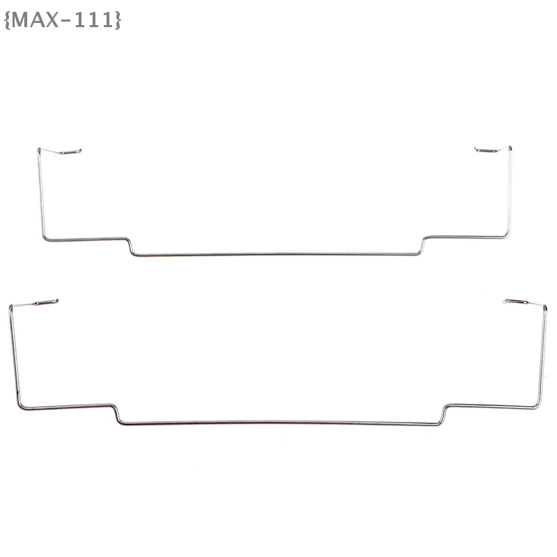 【F2-MAX111】1Pair 12CM Computer CPU Cooling Fan Clip Steel Wire Fastener Metal Clip