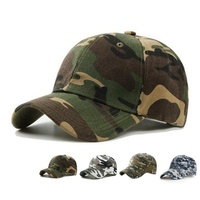 Outdoor Armygreen Camouflage Printed Hat Cycling Jungle Hiking Hunting Fishing Sunscreen Visors Unisex Sports Golf Baseball Cap