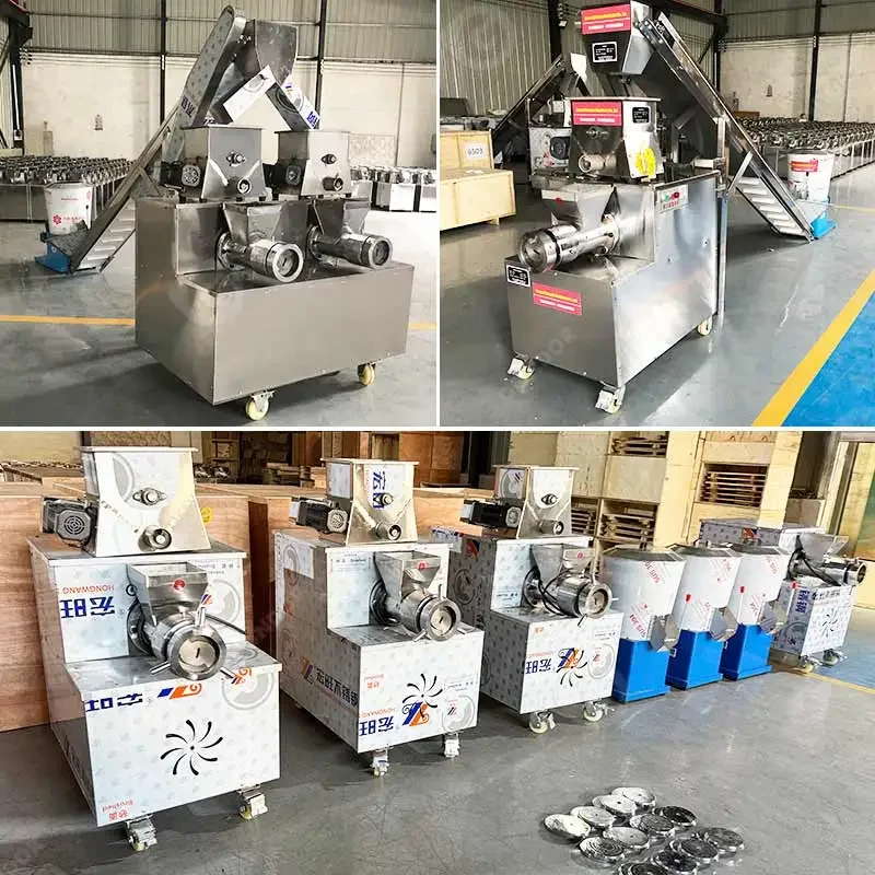 P-55 Got Macaroni Snack Small Europe Home Made Spaghetti Pastry Maker Extruder Process Make Machine Pasta Corn