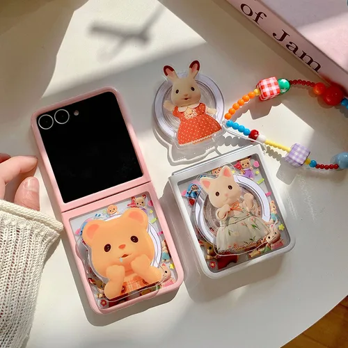 Sylvanian Families 애니메이션 피규어 모델, 액션 모델 장난감, 방 장식, 수집용 데스크탑 액세서리, 소녀용 선물 