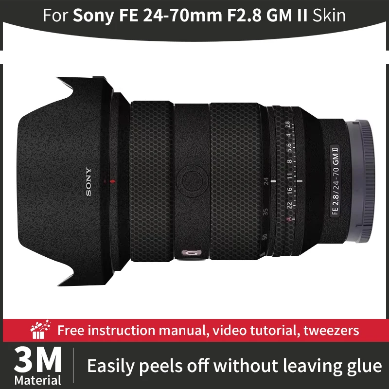 For Sony FE 24-70 F2.8 GM II Camera Lens Skin Sony 24 70 gm ii Skin Anti-scratch Camera Lens Sticker protective film