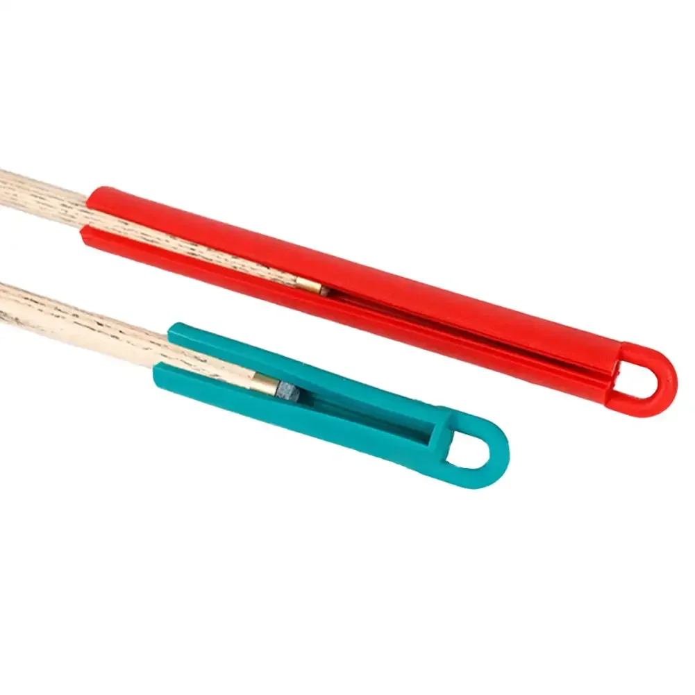 11/19cm Long Pool Snooker Billiard Cue Tip Rubber Hang Clamp Holder Tool Accessory Table Game Supplies 5Color