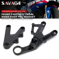 Pedal de reposapiés delantero para BMW S1000RR 2009-2014 HP4 1000 2012-2014 accesorios de motocicleta soporte de montaje de clavija de pie delantero derecho