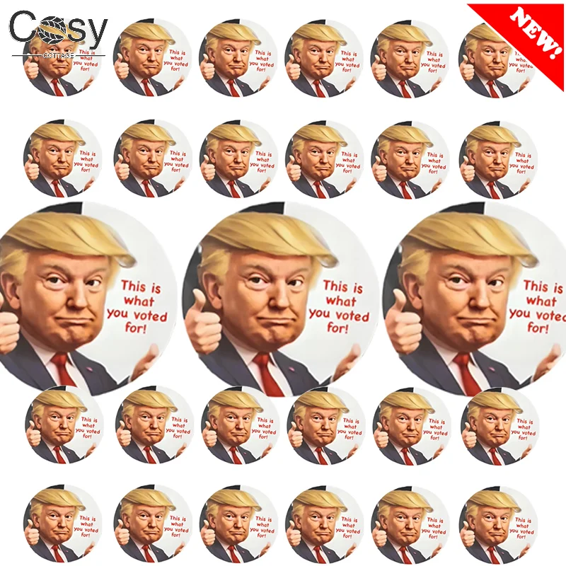 50/100PCS This is What You Voted for Trump Stickers, You Got What You Voted for Trump Stickers, President Trump Bumper Sticker