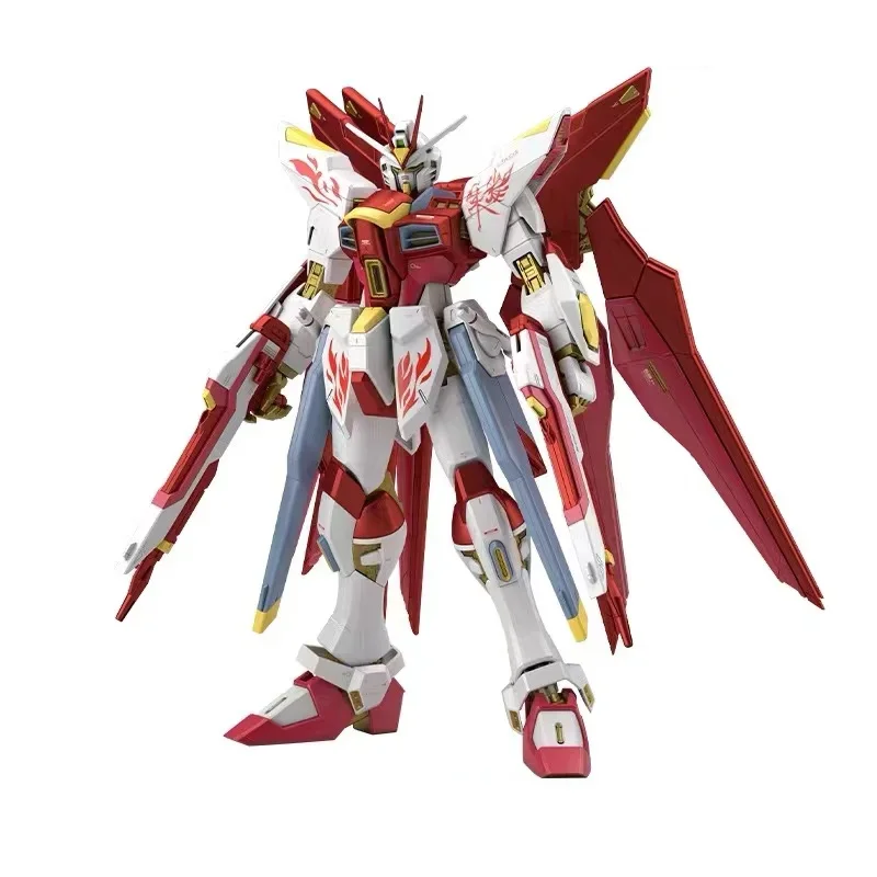 Bandai Original GUNDAM Anime MG 1/100 ZGMF-X20A STRIKE FREEDOM GUNDAM Ver. SHUOUE Action Figure Toys Model Gifts for Children