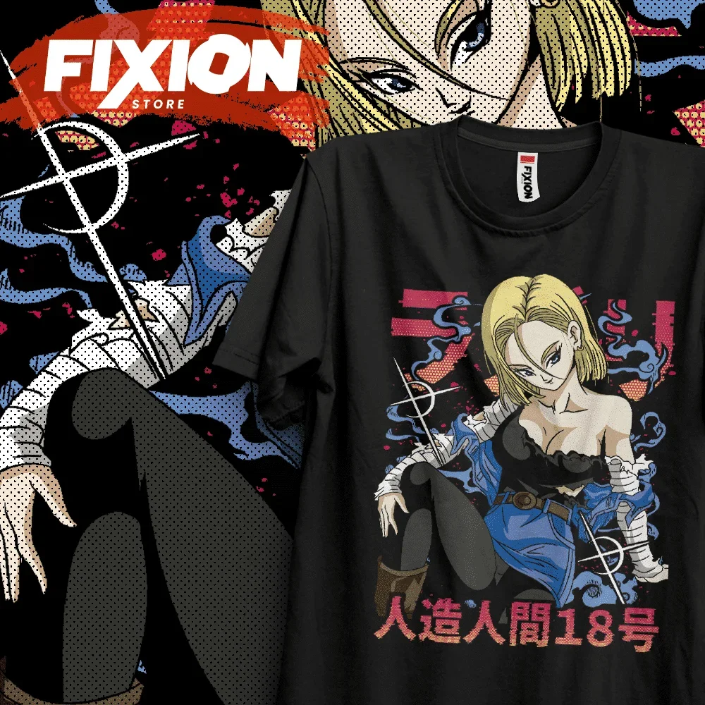 

T-shirt For Anime – Androide 18 E#1 [N] Mange Tee