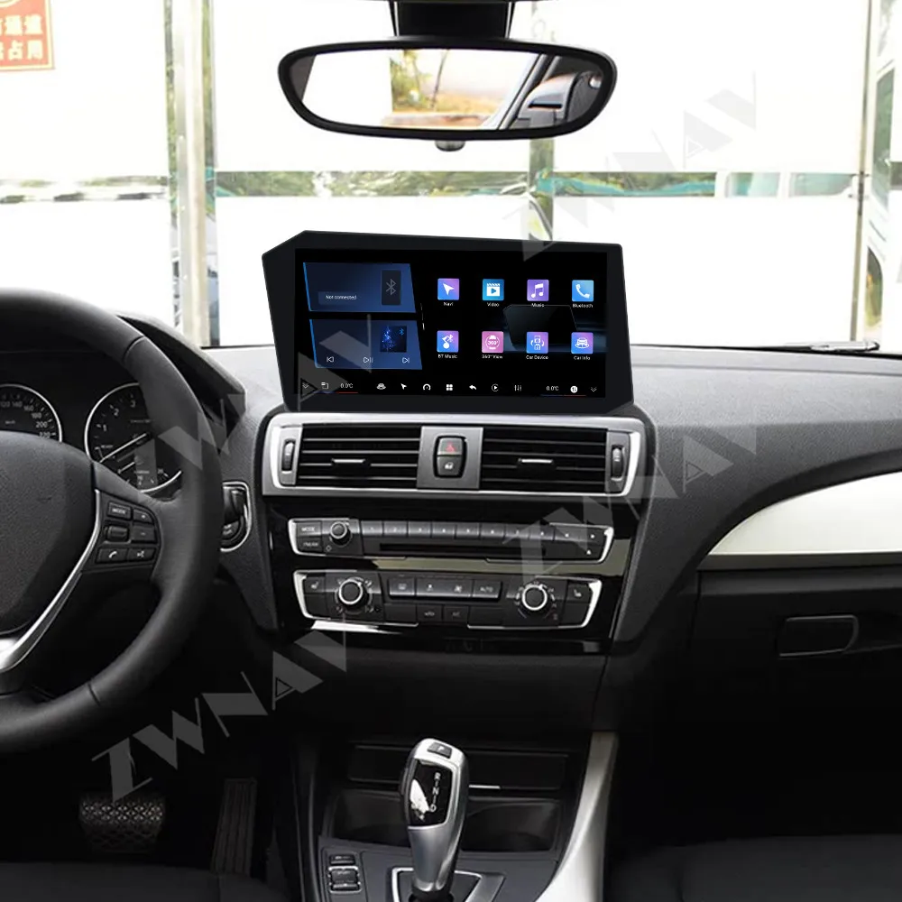 Popular 12.9 Inch Android 14 For BMW 1/2 Series 2012-2017 Car GPS Navigation CarPlay New Generation X-Screen Screen Head Unit