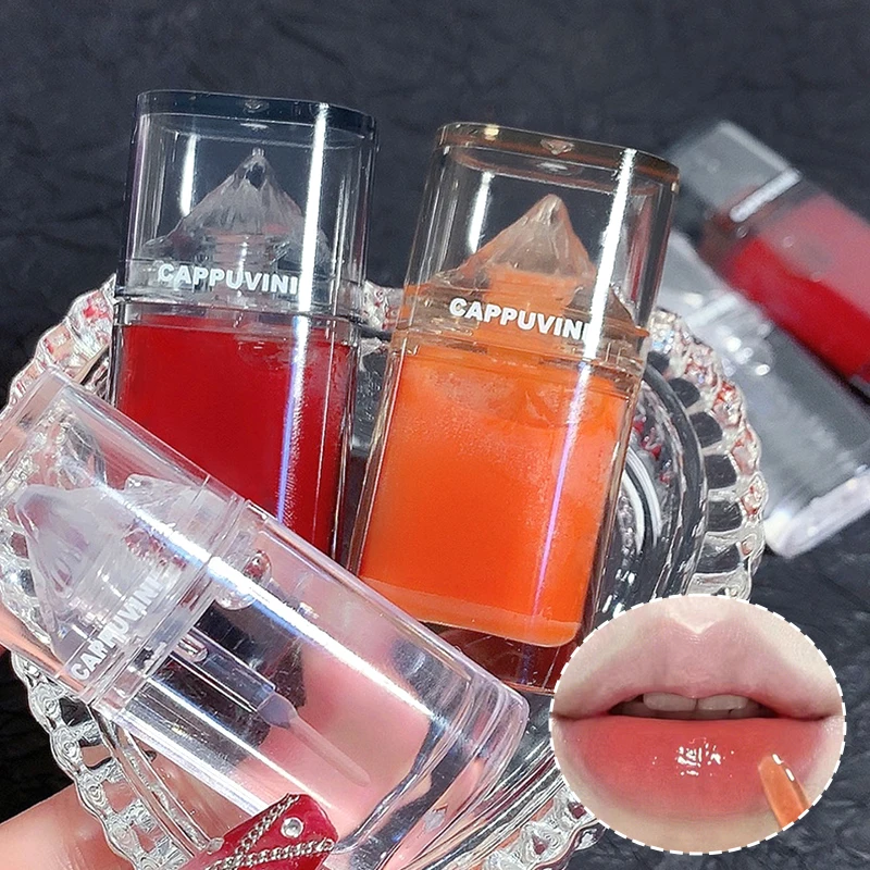 Iceberg Lip Honey lipstick Glass Transparent Lip Oil Moisturizes and moisturizes lips