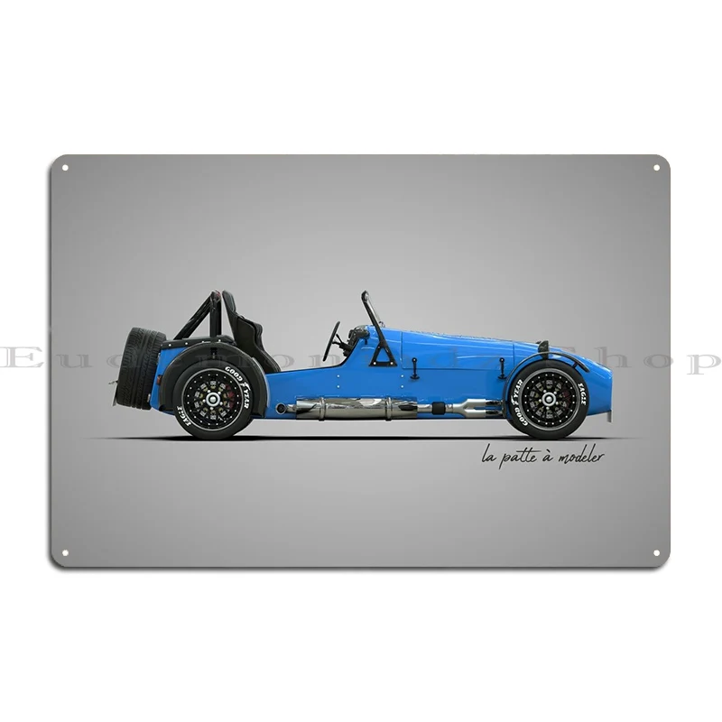 Caterham Lotus Super Seven Metal Plaque Poster Wall Cave Garage Vintage Create Living Room Tin Sign Poster