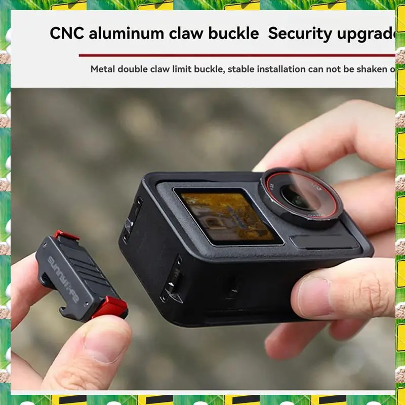 3C Electron Sunnylife Magnetic Quick-Release Cold Shoe Port For Osmo Action 5 Pro/4/3 Mount Quick-Release Fill Light Expansion A