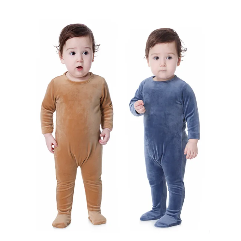 AP velour-Conjunto de vestido y pelele a juego para la familia, ropa de terciopelo informal para niños, bebés, adolescentes, niñas, Otoño e Invierno