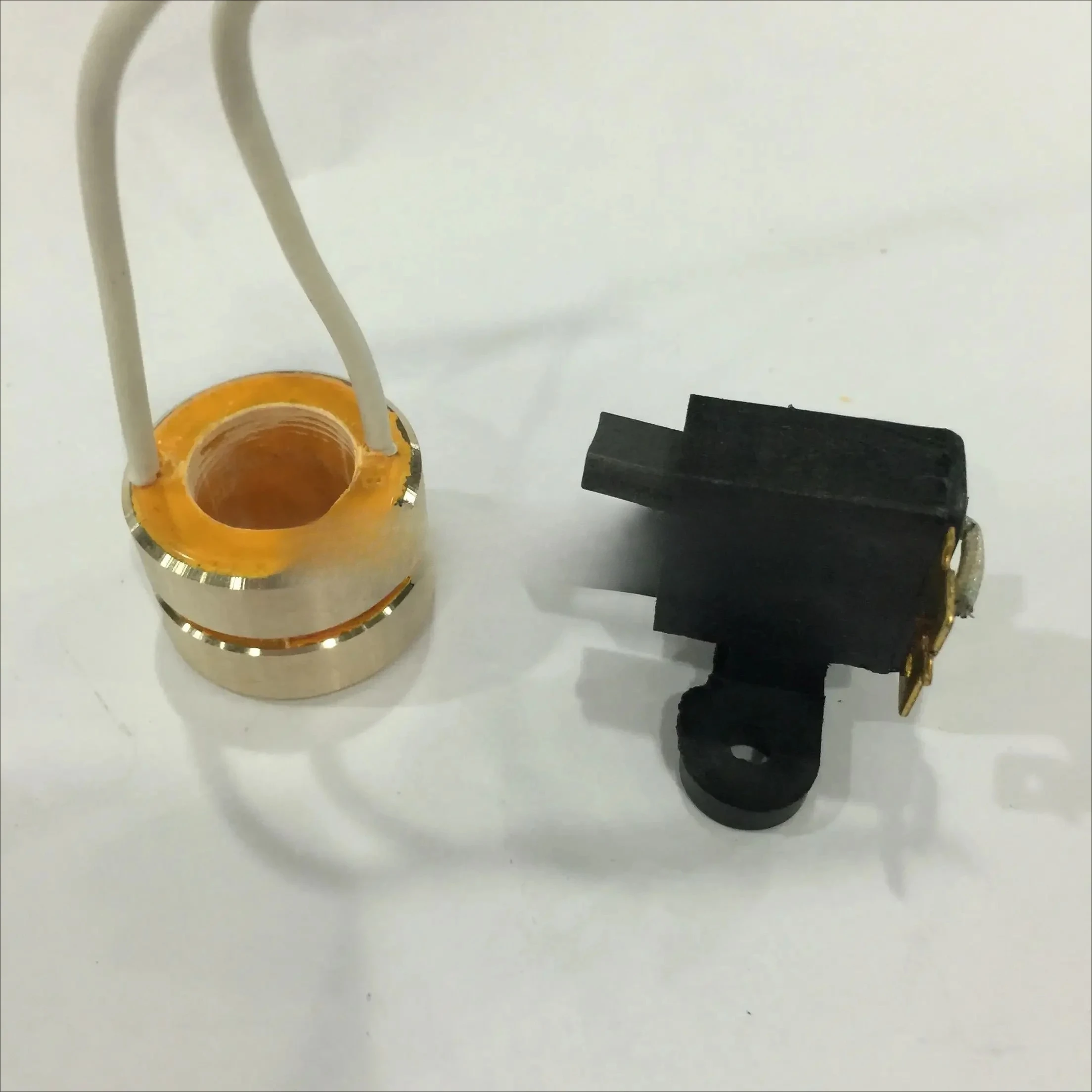Collector ring, copper ring, conductive ring, 2 channels, inner diameter 16.4MM, outer diameter 30, height 21MM