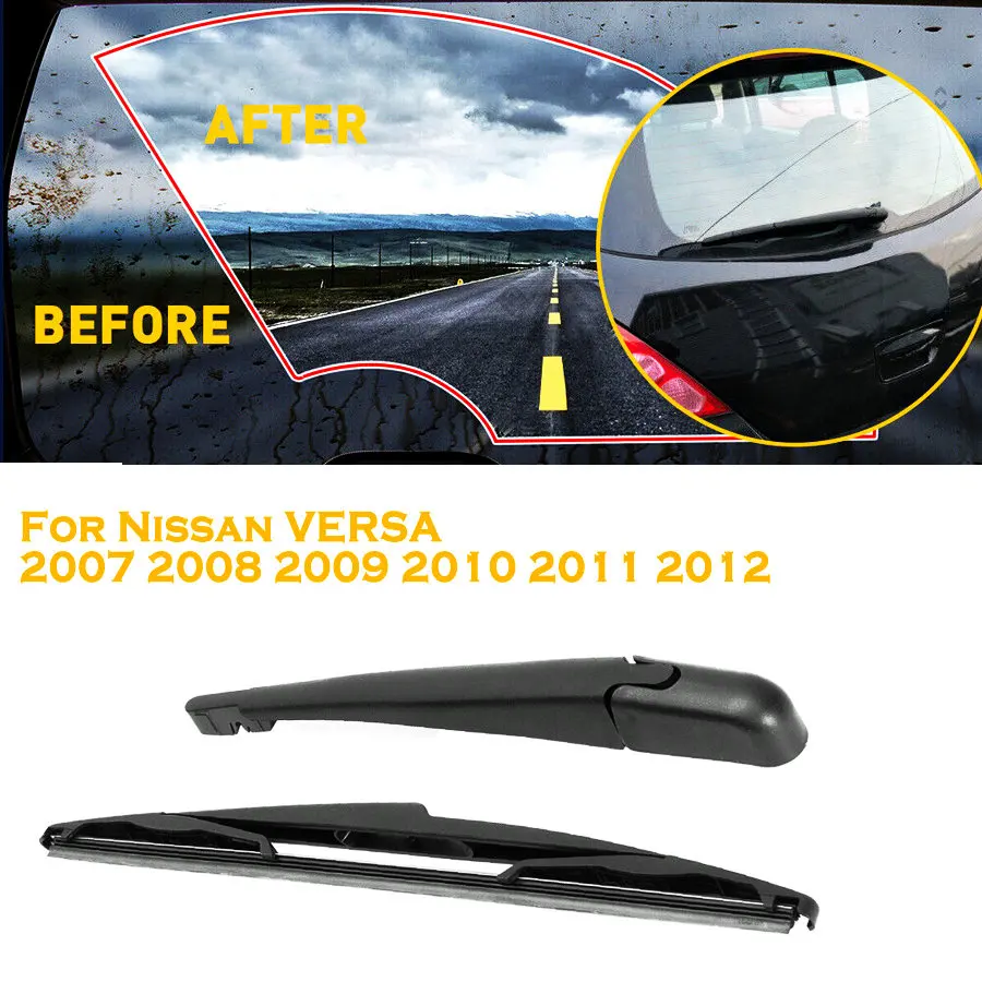 

Рычаг и щетка заднего стеклоочистителя для Nissan VERSA 2007 2008 2009 2010 2011 2012, замена OEM 28780-ZM00A