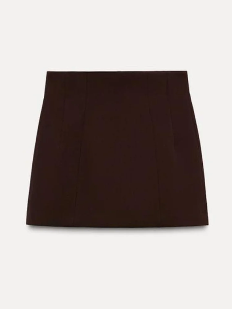 Elegant Suit Jacket Mini Skirt Sets Women Slim Waisted Blazers High Waist A-line Skirt 2025 Autumn Lady Fashion Office Outfits