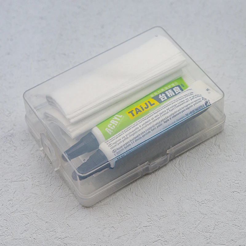 폴리워치 유리 연마제 특수 플라스틱 아크릴 스크래치 복구 키트 안경 복구 연마제