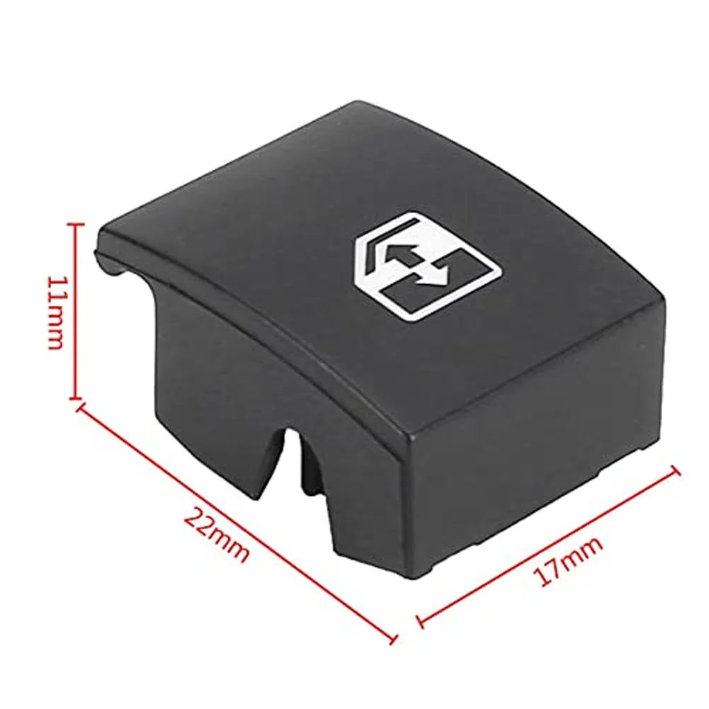 For Vauxhall For Zafira B Vehicle Control Button Cover Astra H Zafira B Button Cover Color black Versatile Placement