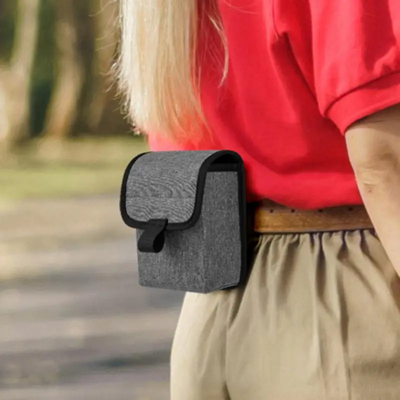 Golf Rangefinder Carrying Case Waist Bag Range Finder Protector Shockproof Protection Pouch Portable Carry Bag For Golf Supplies