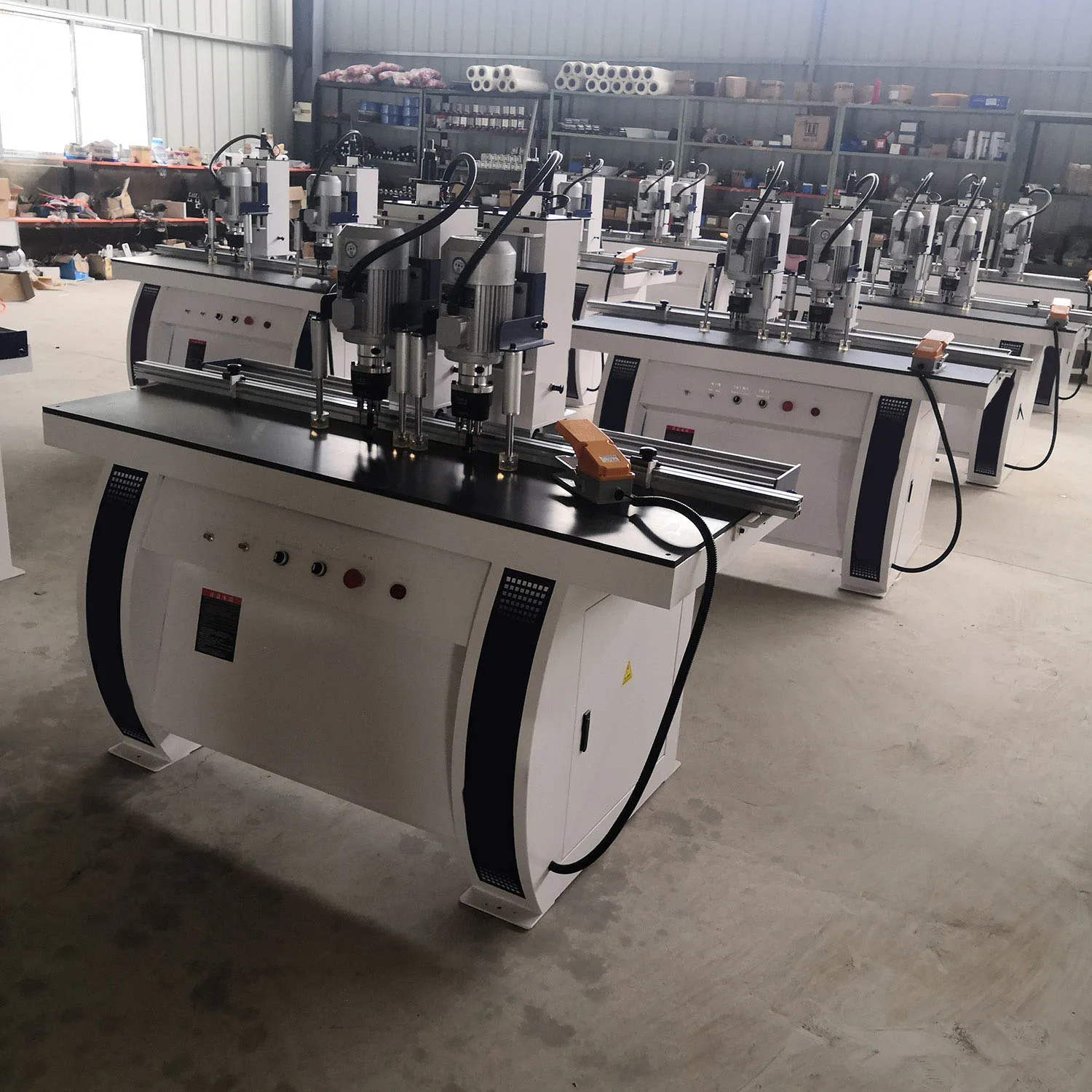 MZ73032 Double Head Hinge Opening Drilling Boring Machine for Woodworking Horizontal Boring Machine