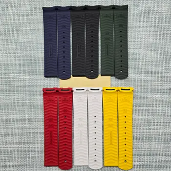 適用於歐米茄海馬300 FKM橡膠錶帶,附原廠Logo和折疊扣 10 最佳銷售 貝爾·羅斯 - №3