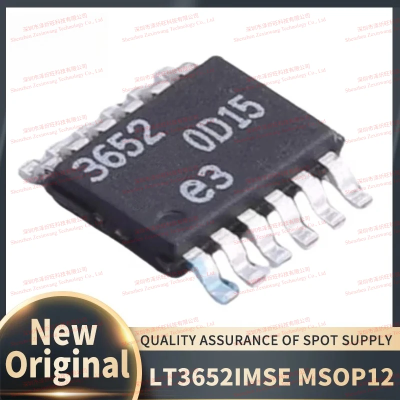 (5-20Pcs/Lot) 100% New Original LT3652IMSE LT3652IMSE#TRPBF LT3652 MSOP12 Chipset