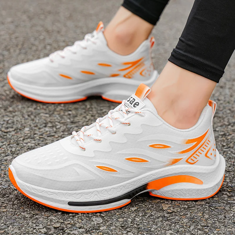 

Mens Sneakers Shoes Casual Shoes Flats Walking Sneakers Soft Breathable Mens Training Trekking Platform Man Running Sports Shoes