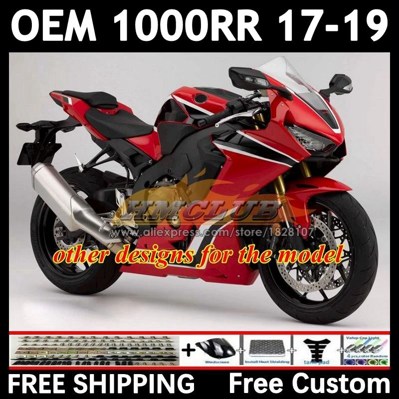 OEM Body For HONDA CBR 1000RR 1000 CBR1000 RR CC 79No.75 CBR1000RR 17 18 19 1000CC 2017 2018 2019 repsol silve Injection Fairing