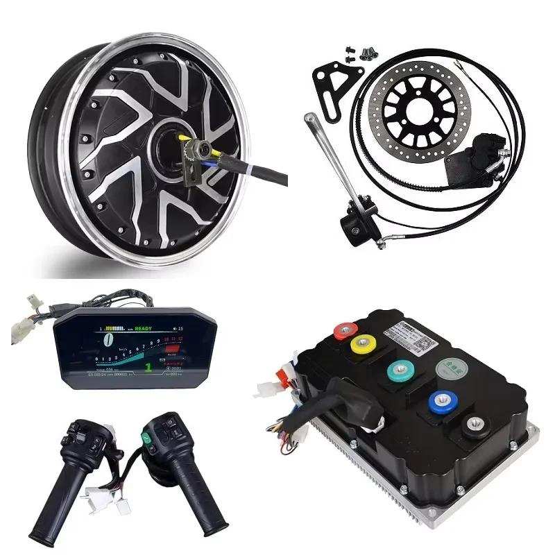 

QS273 13inch 12kw Hub Motor Conversion Kit With Fardriver Controller ND721200