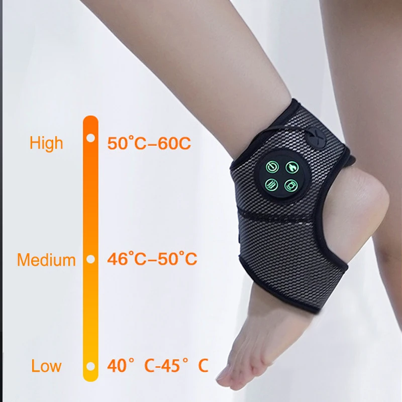 Ankle joint massage exercise, hot pressing tendon therapy instrument, plantar joint sprain, ankle joint support