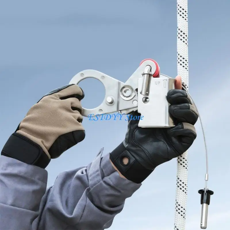 

G6DE Regulable Rope Grabbing Device Rope Tightener Cast Aluminum Hanging Rope Hook