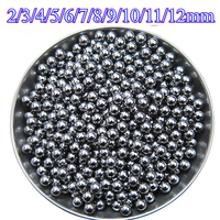 Bearing Steel Solid Ball Dia 2/3/4/5/6/7/8/9/10/11/12mm Precision Bearing Steel Round Smooth Ball ball bearing slingshot